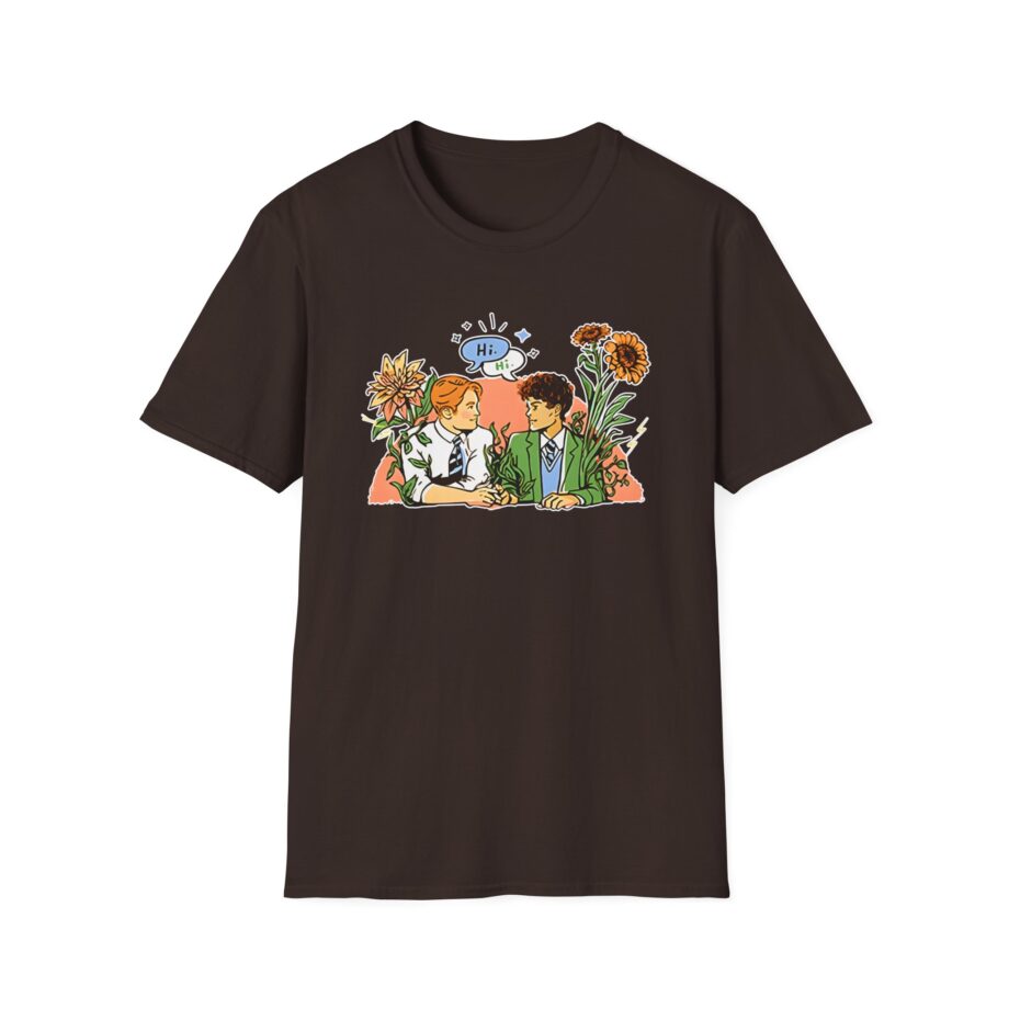 Heartstopper Nick & Charlie Unisex Softstyle T-Shirt