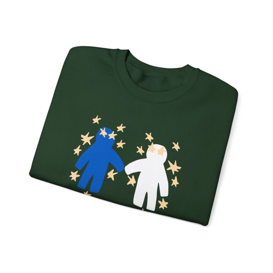 Slushy Noobz  Out Of Character Unisex Heavy Blend Crewneck Sweatshirt