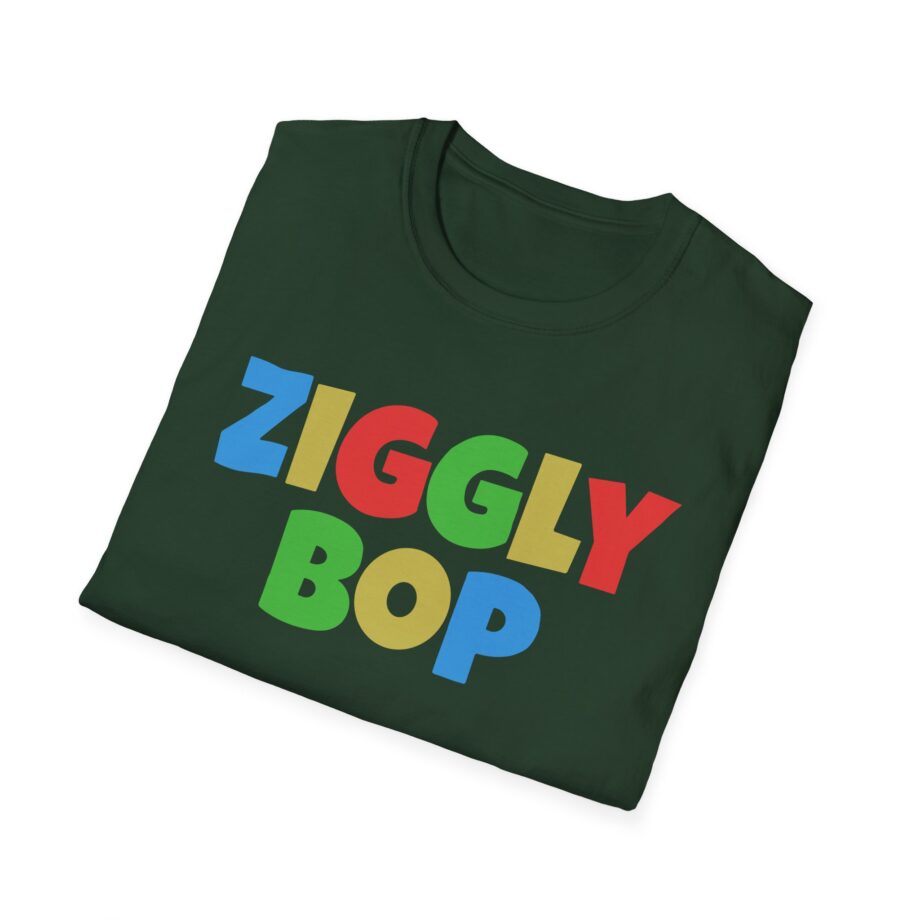 Daydrian Harding Colorful Ziggly Bop Unisex Softstyle T-shirt