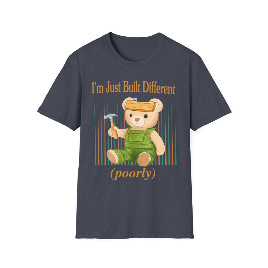 Philip Defranco Built Different Poorly Unisex Softstyle T-Shirt