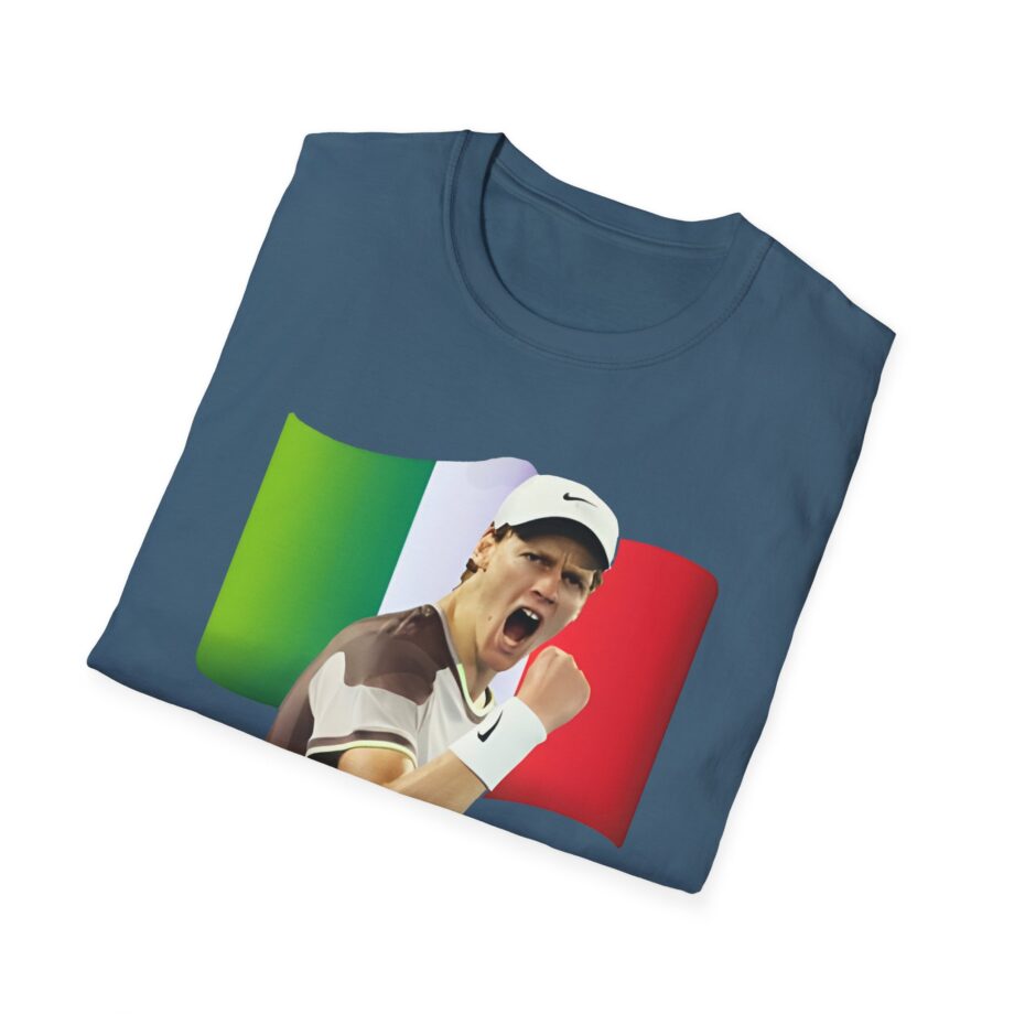 Jannik Sinner Italian Tennis Star Fan Unisex Softstyle T-Shirt