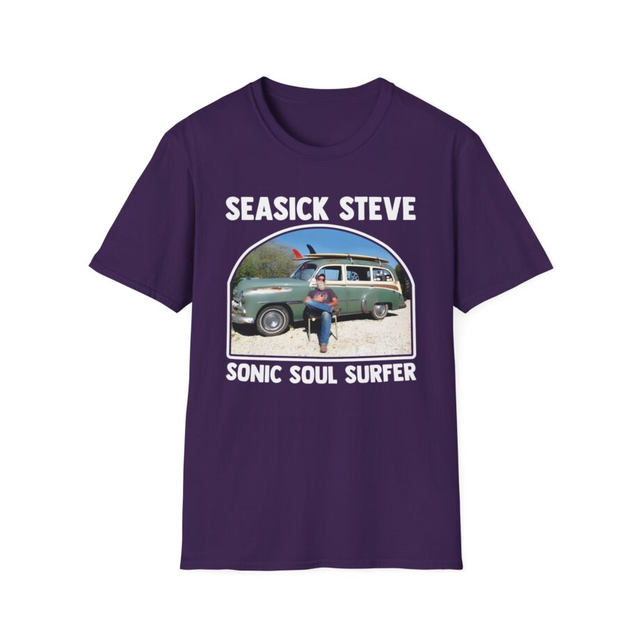 Seasick Steve Sonic Soul Surfer Unisex Softstyle T-Shirt