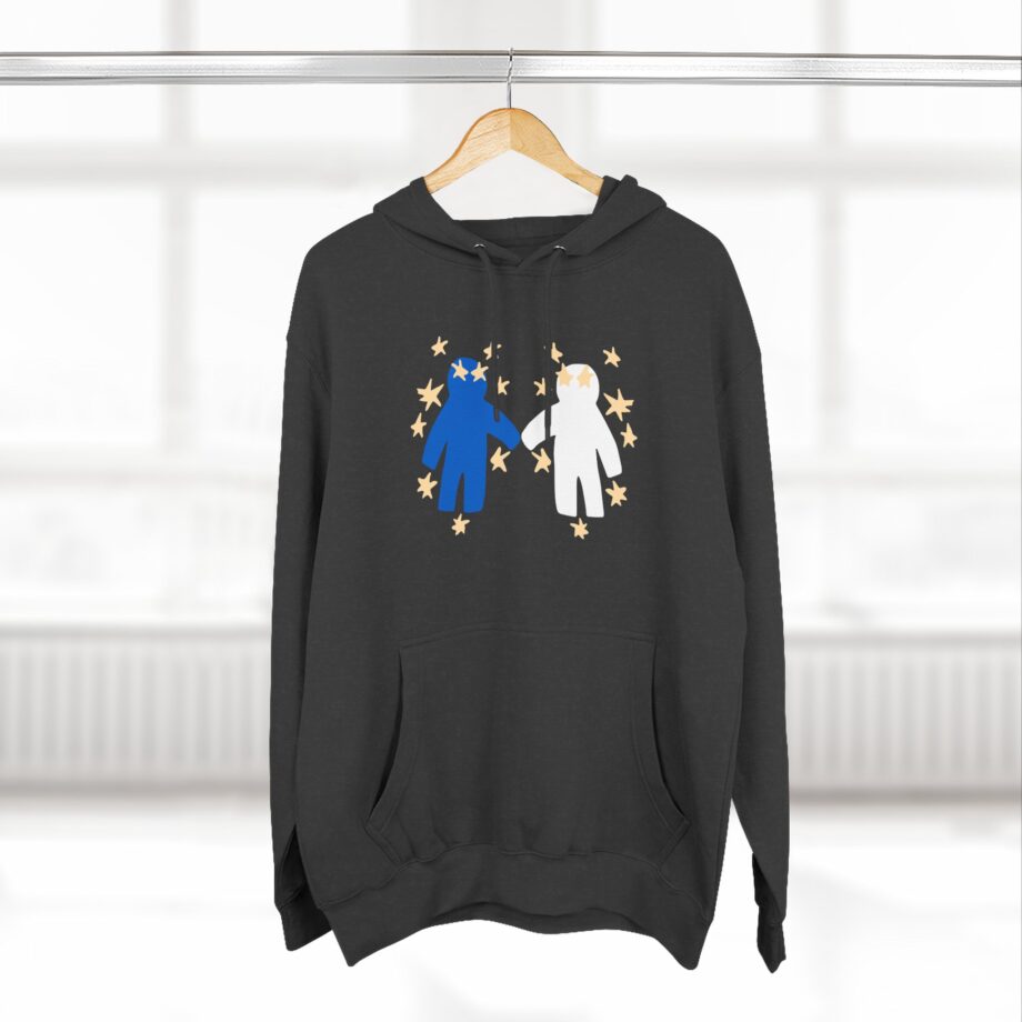 Slushy Noobz  Out Of Character Three-panel Fleece Hoodie
