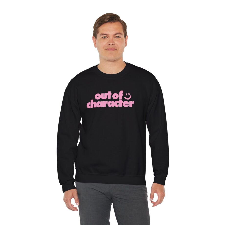 Slushy Noobz  Out Of Character Unisex Heavy Blend Crewneck Sweatshirt