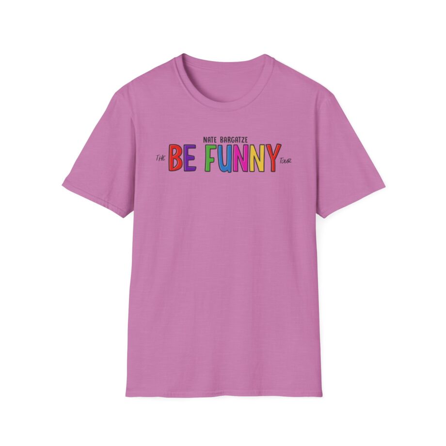 Nate Bargatze the Be Funny Tour Unisex Softstyle T-Shirt