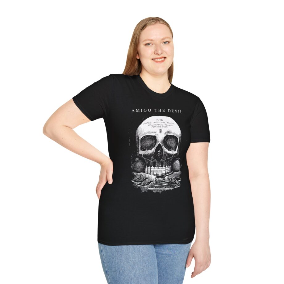 Amigo the Devil Death Lab Unisex Softstyle T-shirt