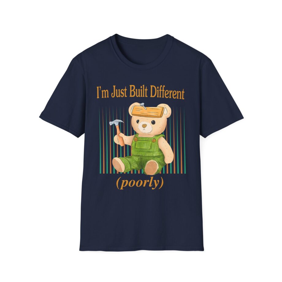 Philip Defranco Built Different Poorly Unisex Softstyle T-Shirt