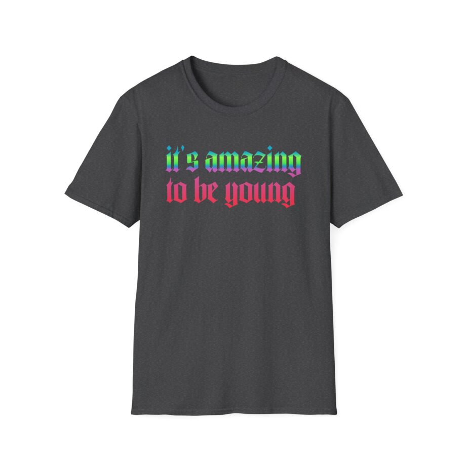 Fontaines It's Amazing To Be Young  Unisex Softstyle T-Shirt