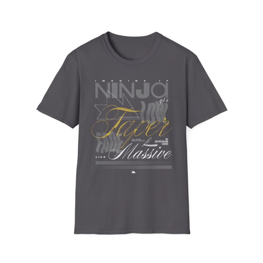 Ninja  Low Taper Fade Unisex Softstyle T-shirt