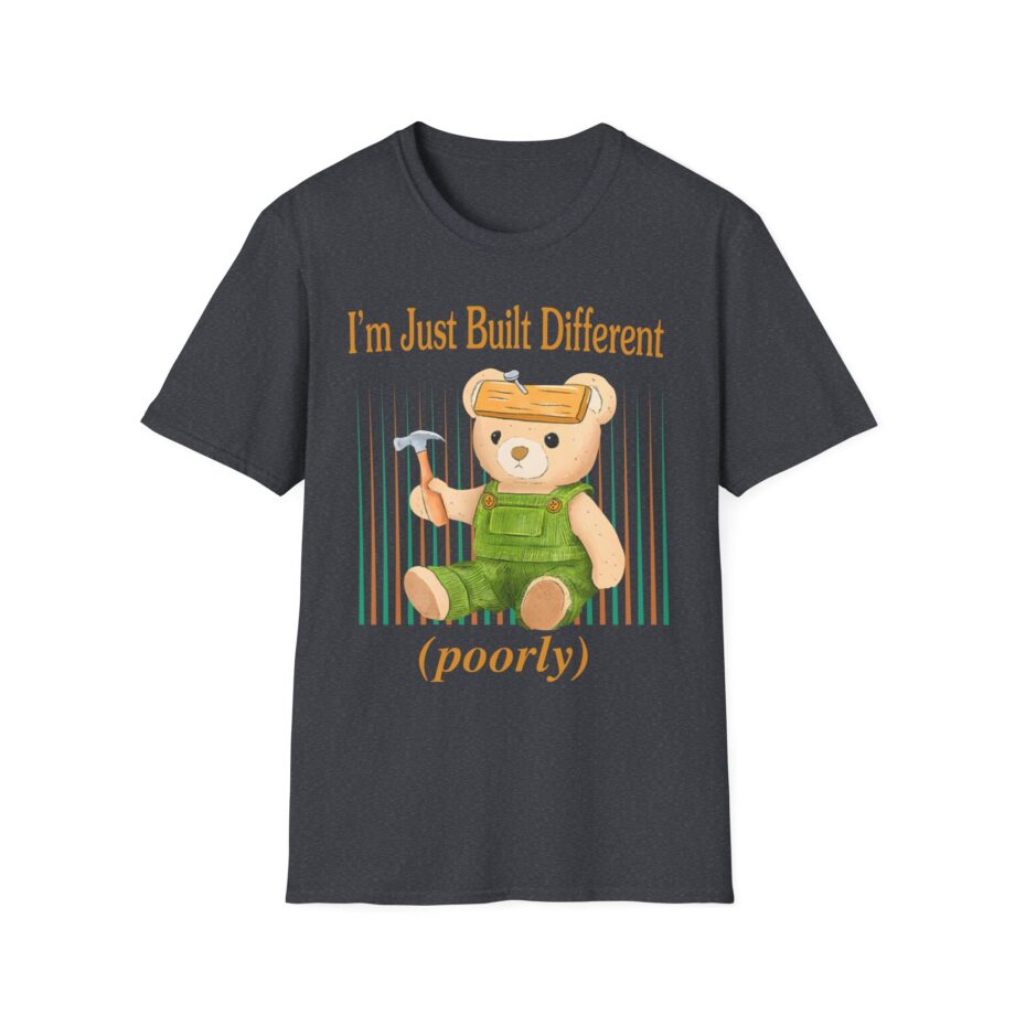Philip Defranco Built Different Poorly Unisex Softstyle T-Shirt