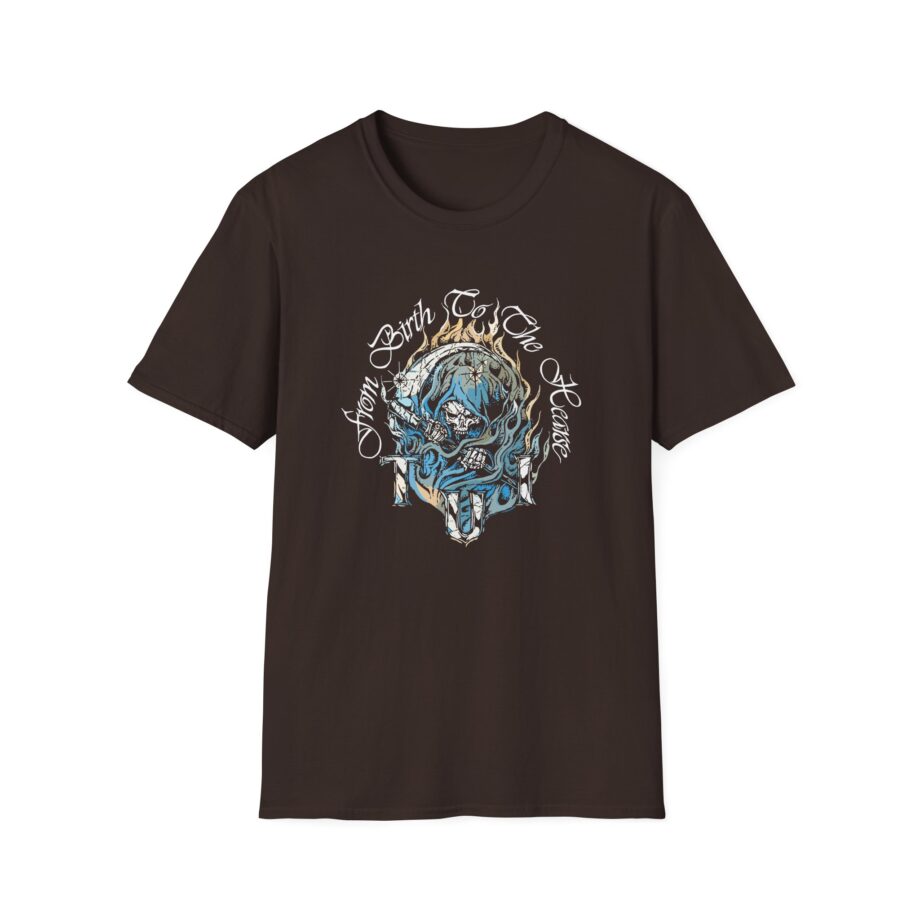 Trapped Under Ice Birth to Hearse Unisex Softstyle Tee