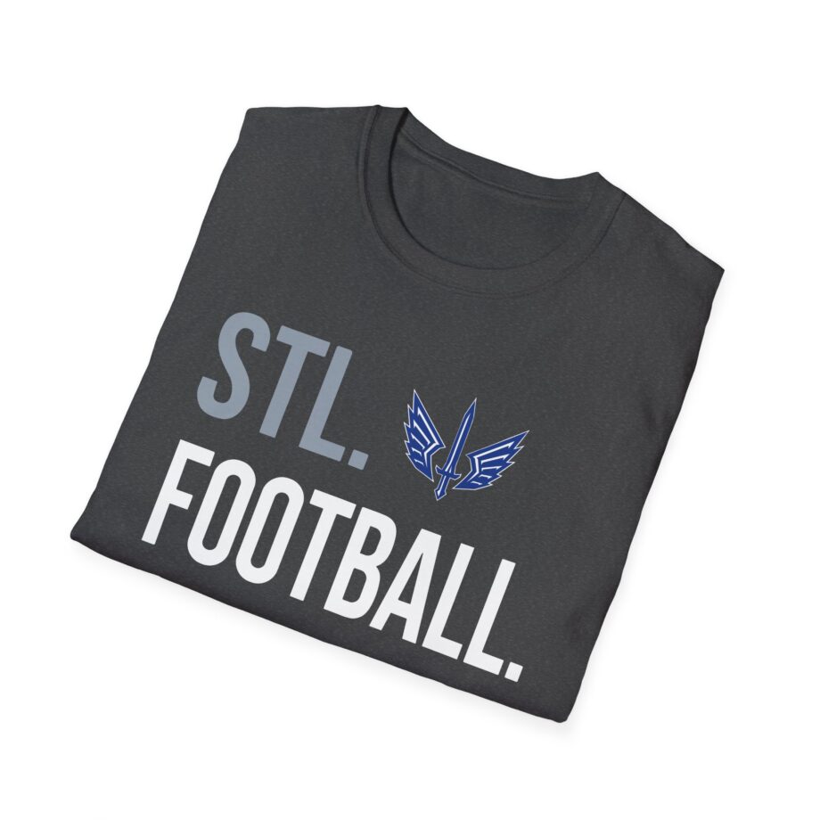 St. Louis Battlehawks 108 Stitches Football Spiral Unisex Softstyle T-shirt