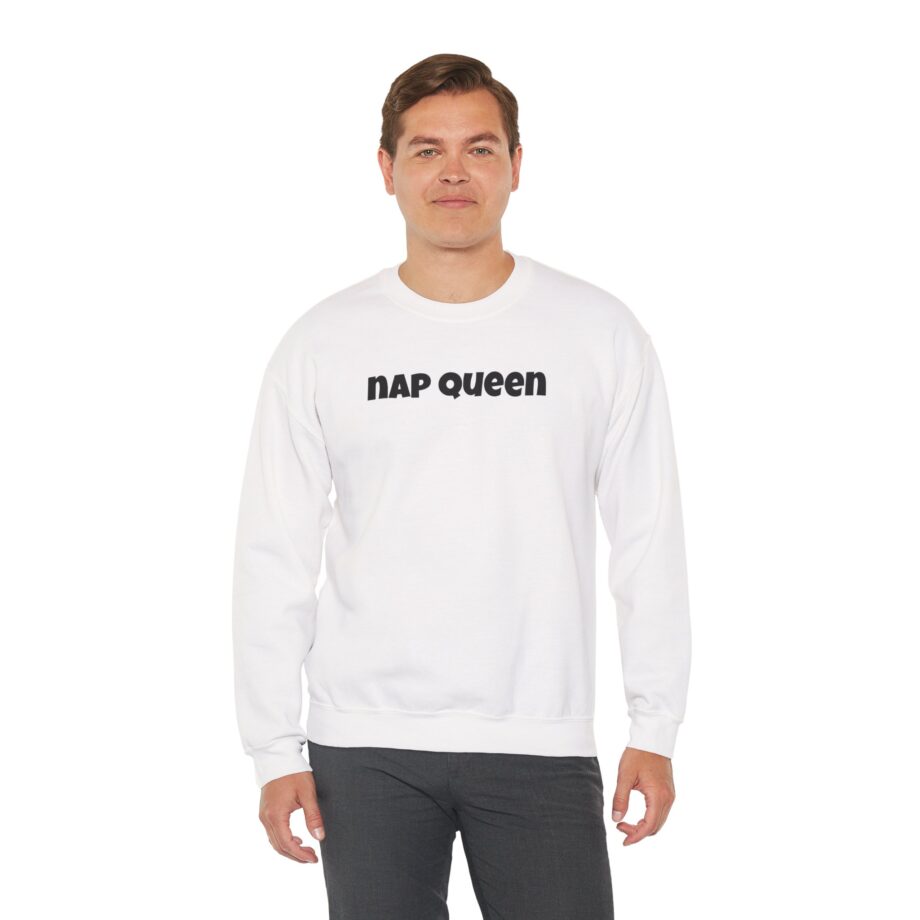 Slushy Noobz Nap Queen Unisex Heavy Blend Crewneck Sweatshirt