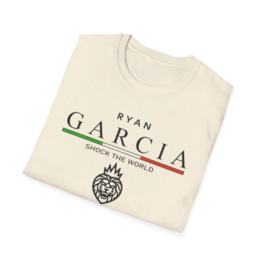 Ryan Garcia Shock the World Unisex Softstyle T-shirt
