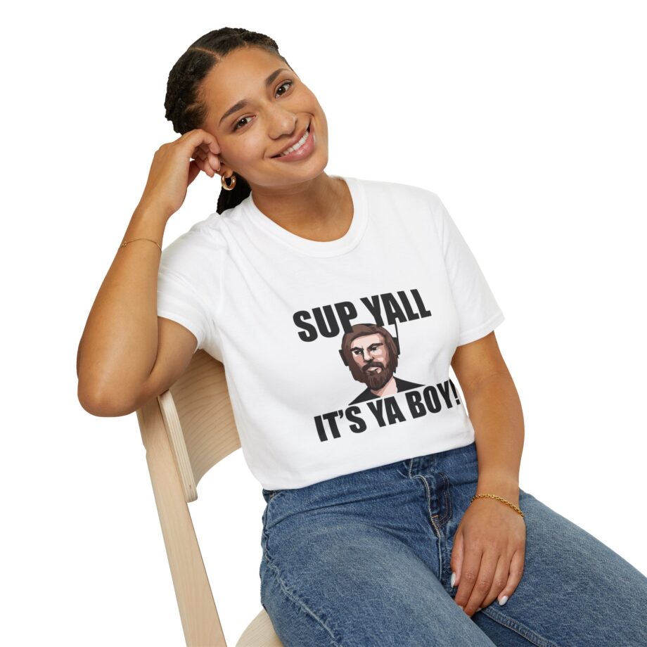 Zackrawrr Sup Yall It's Ya Boy Unisex Softstyle T-shirt