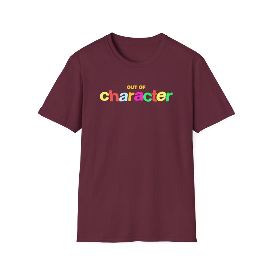 Slushy Noobz  Out Of Character Unisex Softstyle T-shirt