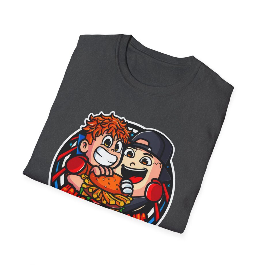 Burger Pommes eierkopf unisex softstyle t-shirt