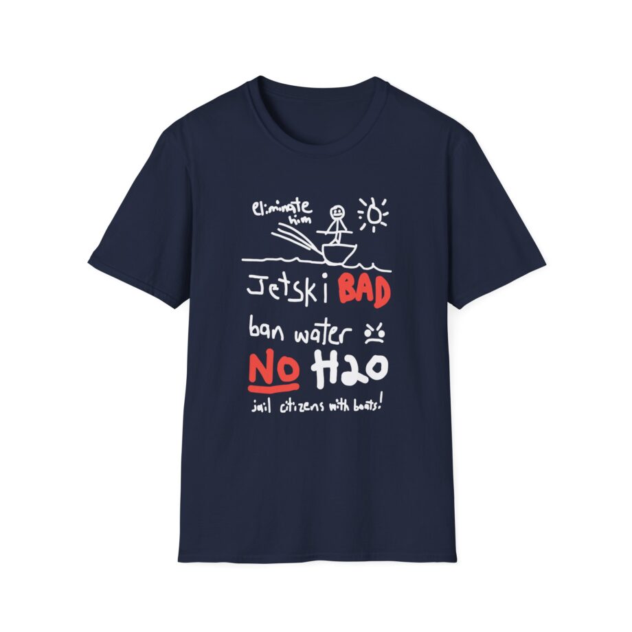 Monstermax Jet Ski Unisex Softstyle T-shirt