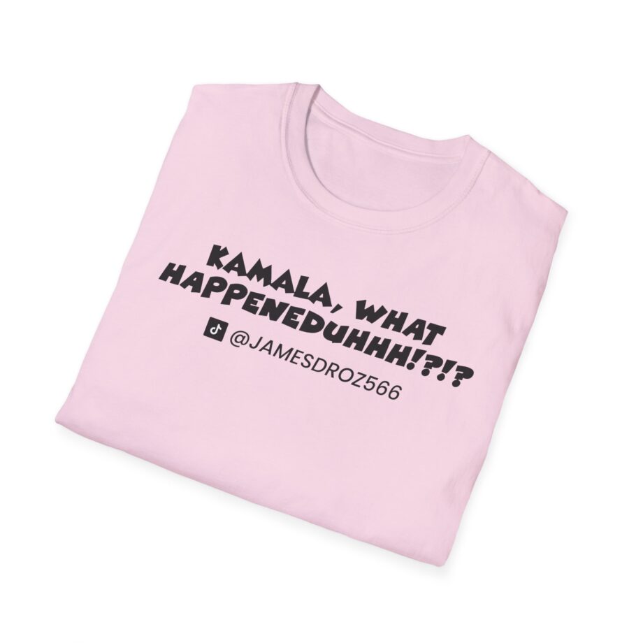 James Droz What Happeneduhhh Unisex Softstyle T-shirt