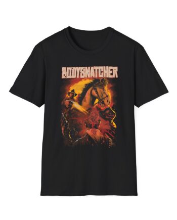 Bodysnatcher Cowboy Design Unisex Softstyle T-shirt