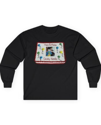 Slushy Noobz Birthday Cake Unisex Ultra Cotton Long Sleeve Tee