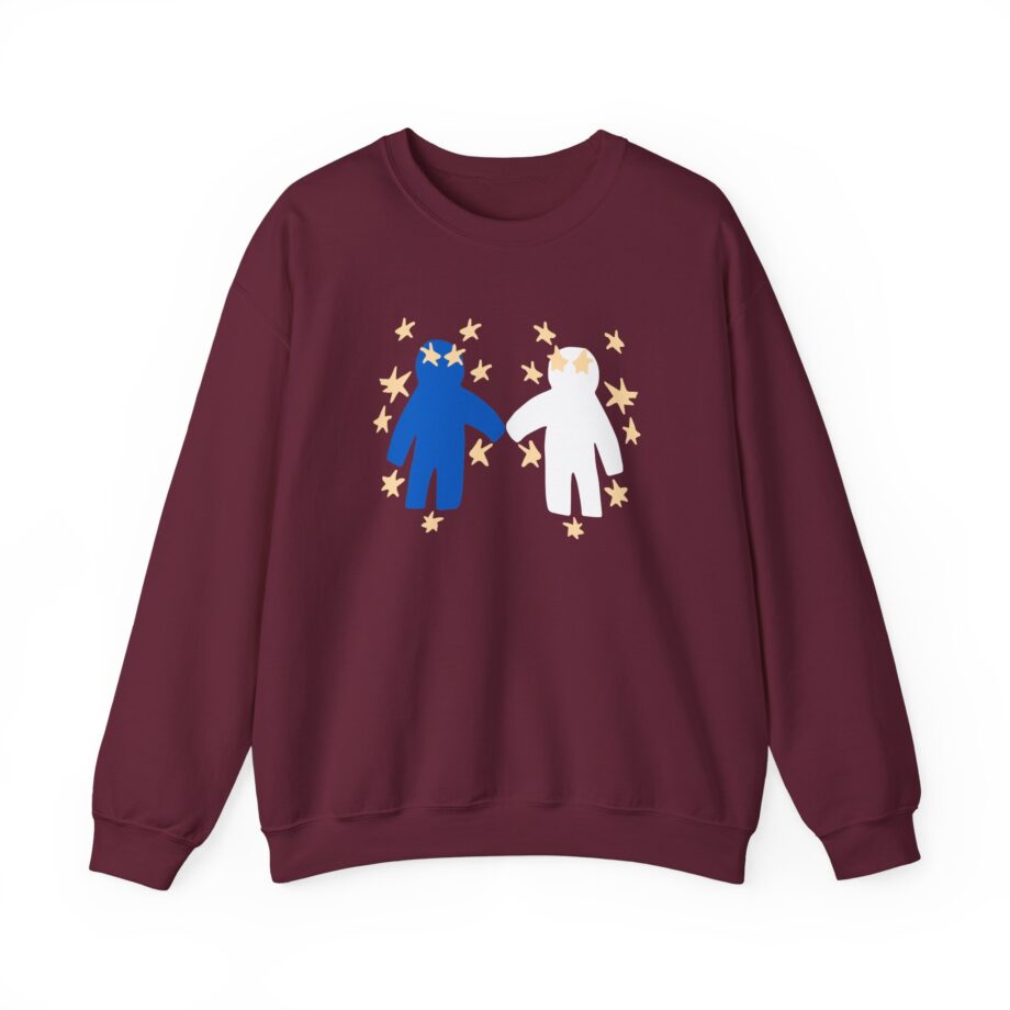 Slushy Noobz  Out Of Character Unisex Heavy Blend Crewneck Sweatshirt