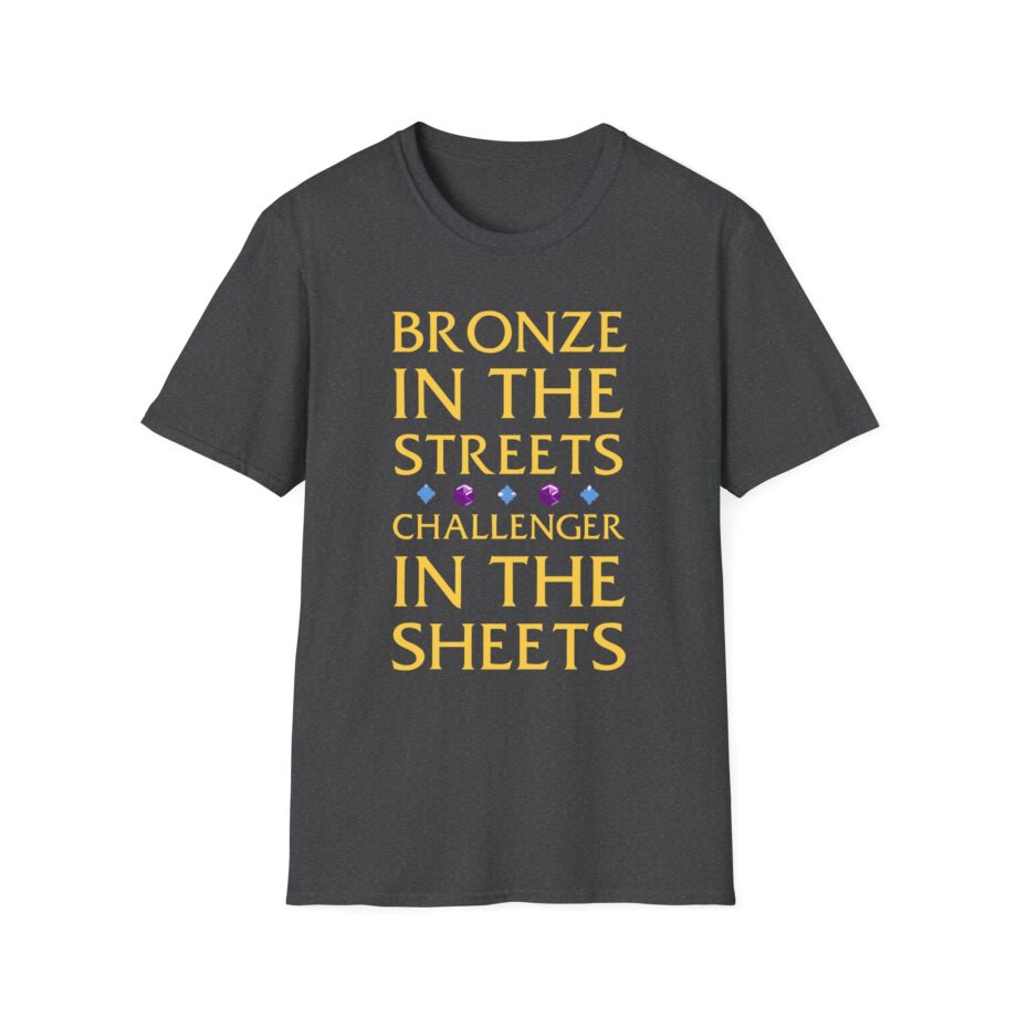 Mizkif Bronze in the Streets Challenger in the Sheets Unisex Softstyle T-shirt