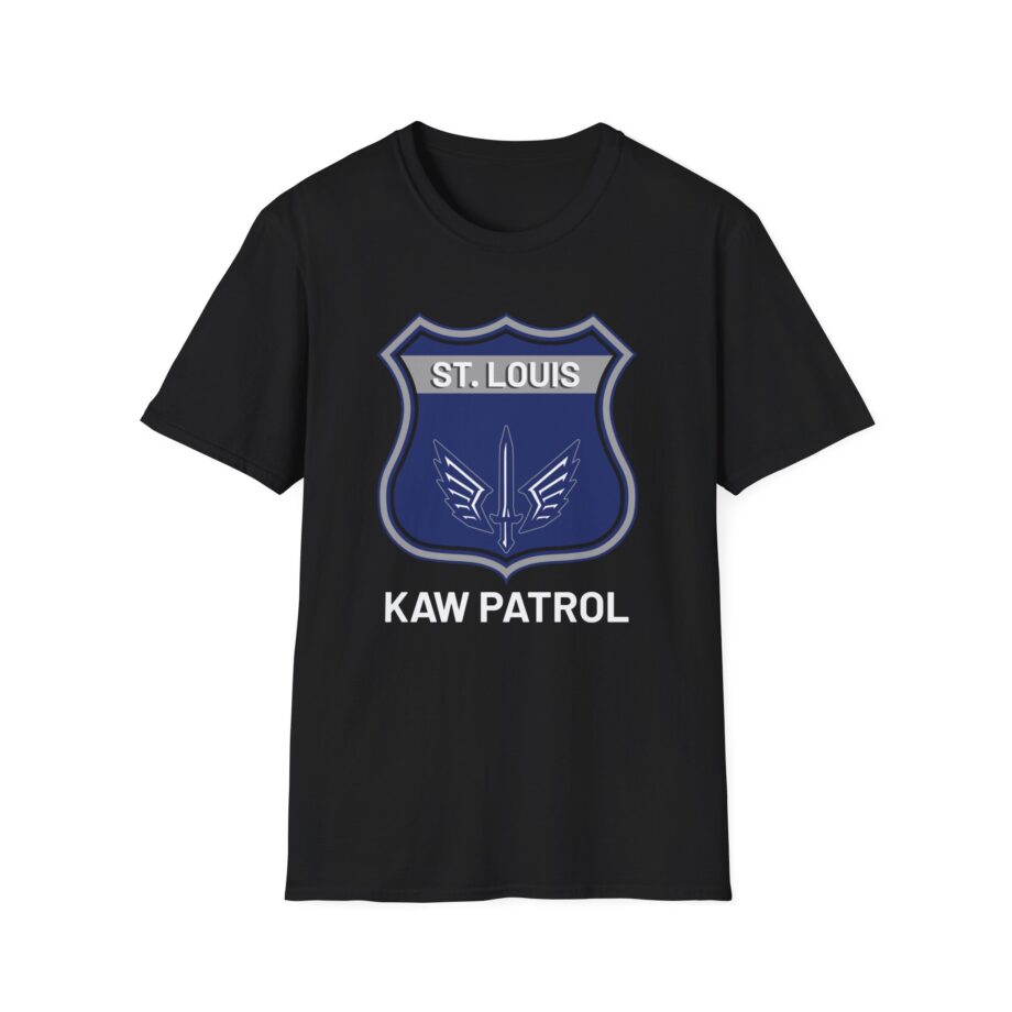 Youth St. Louis Battlehawks Kaw Patrol Unisex Softstyle T-Shirt