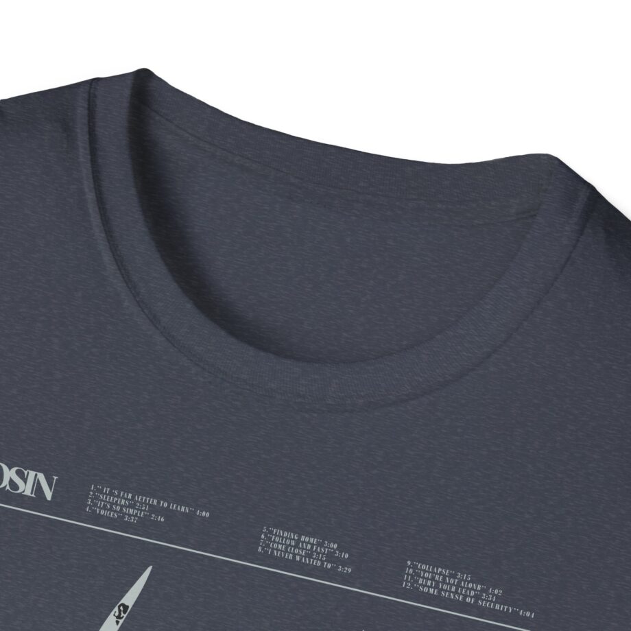 Saosin Tracklist Unisex Softstyle T-Shirt