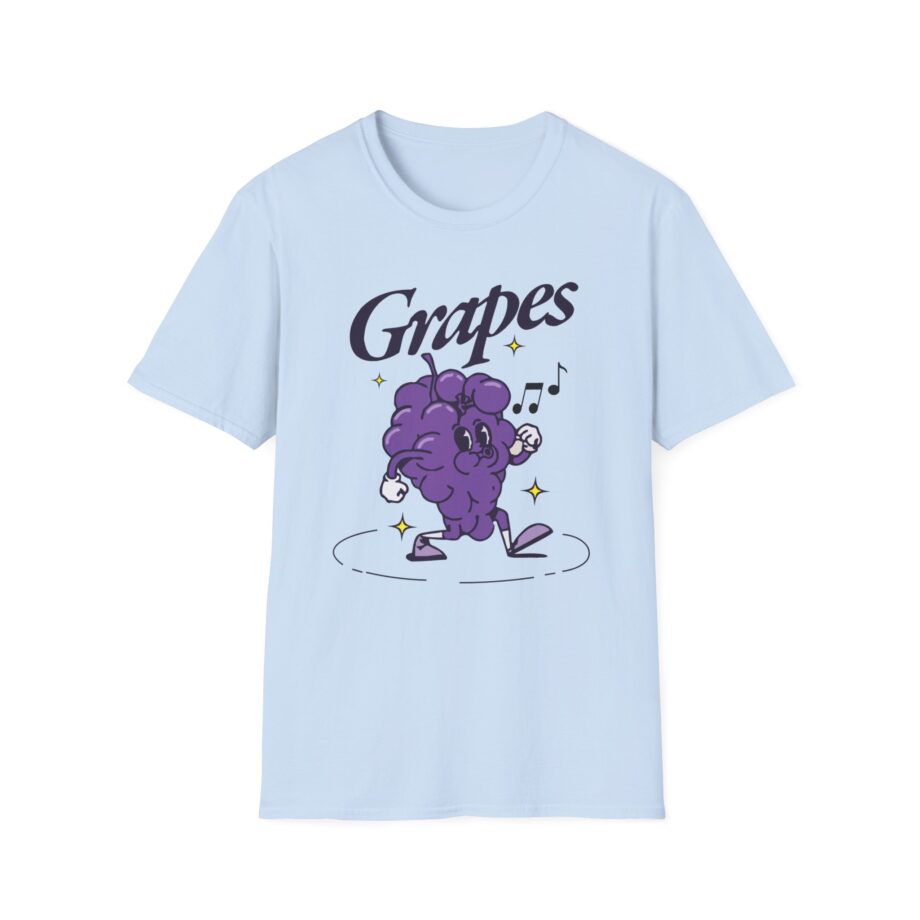 James Marriott Grapes Natural Unisex Softstyle T-Shirt