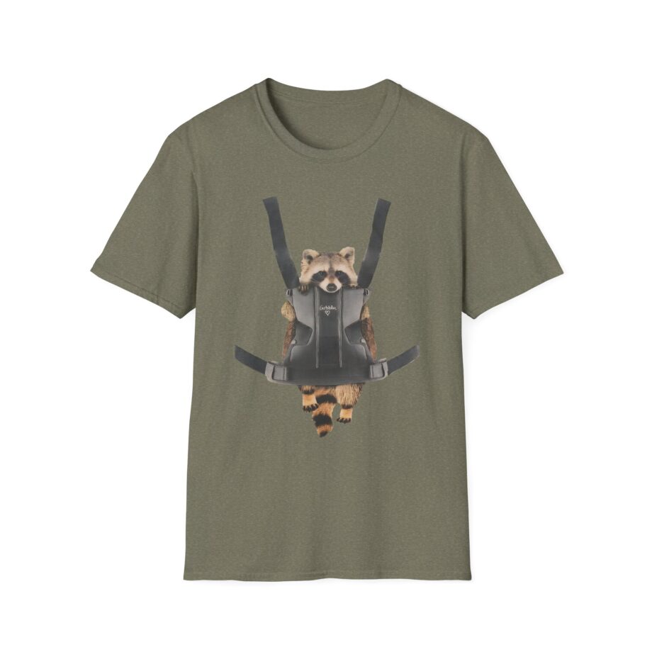William Osman Raccoon Unisex Softstyle T-Shirt