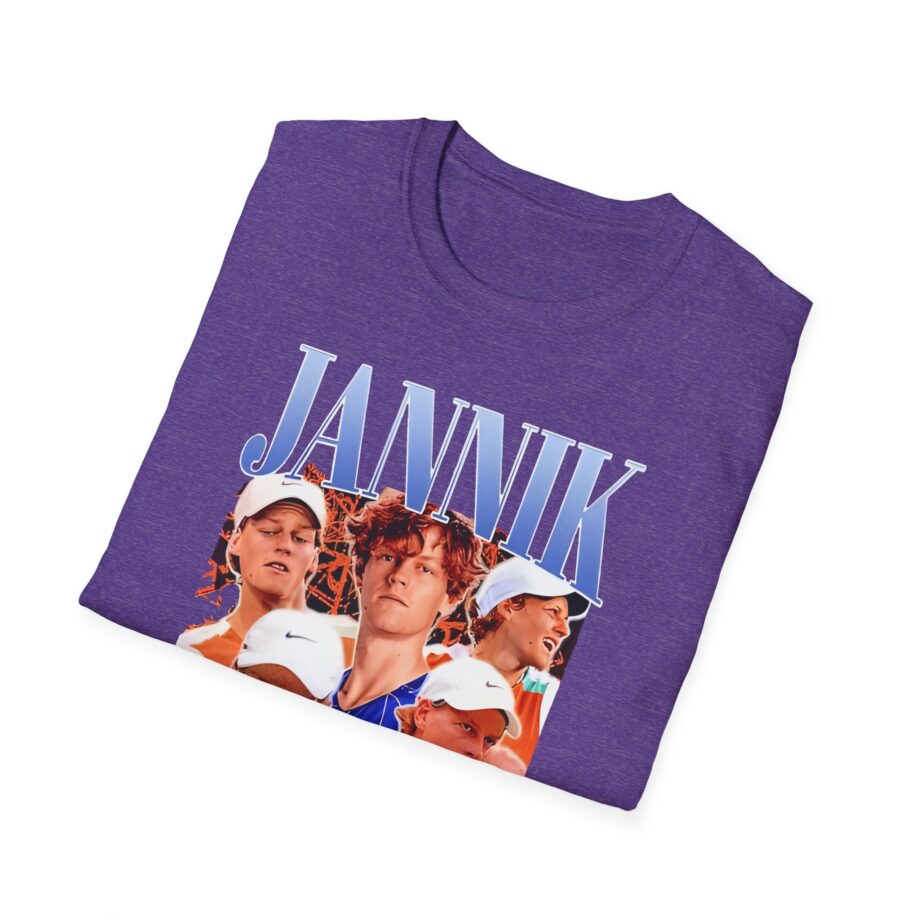 Jannik Sinner Retro Art Unisex Softstyle T-Shirt