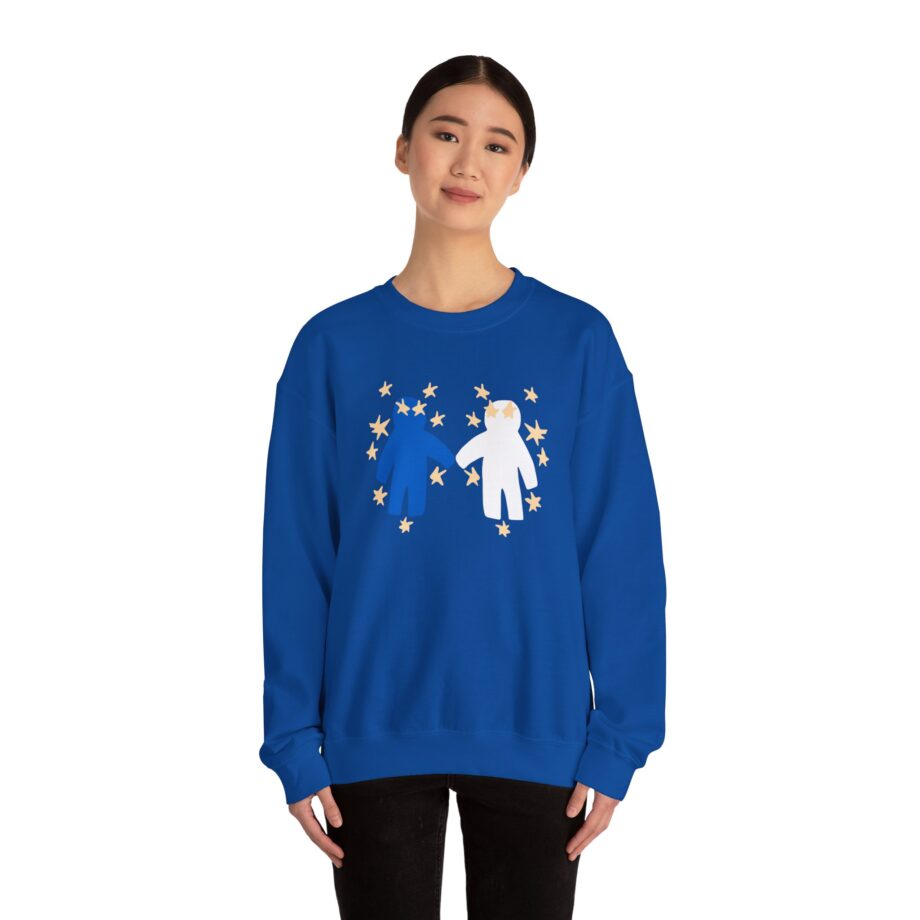 Slushy Noobz  Out Of Character Unisex Heavy Blend Crewneck Sweatshirt