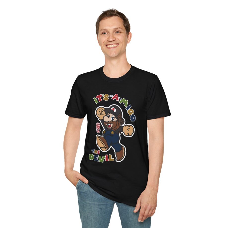 Amigo the Devil It's Unisex Softstyle T-shirt