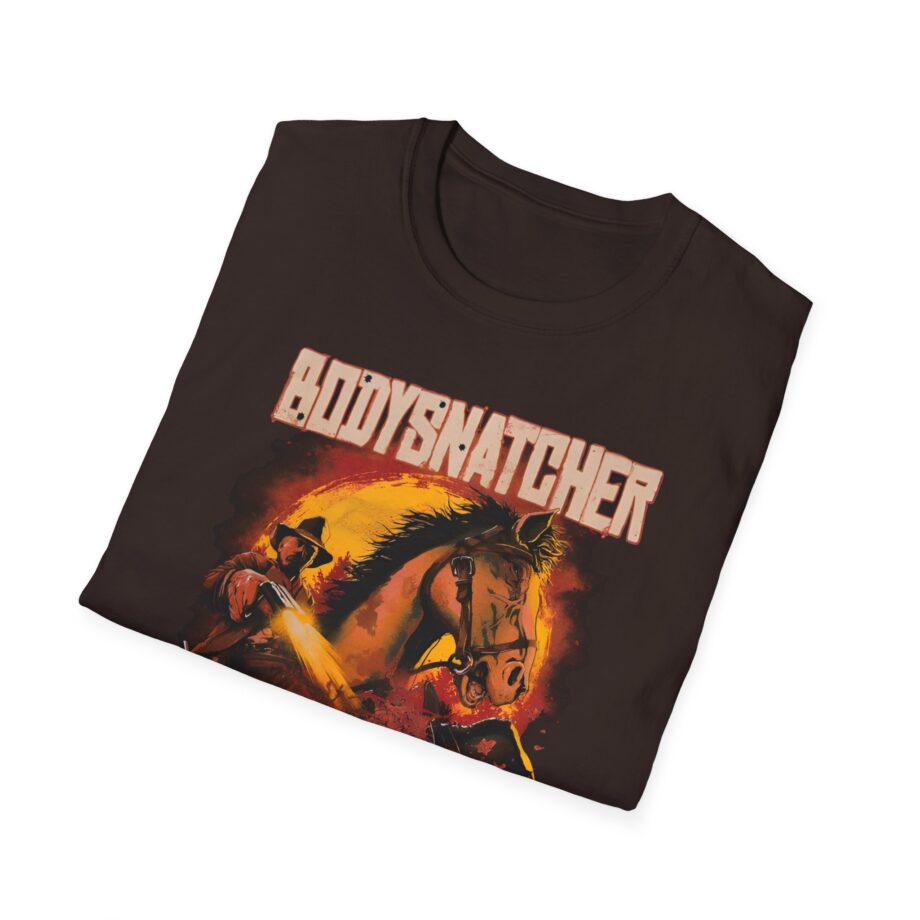 Bodysnatcher Cowboy Design Unisex Softstyle T-shirt