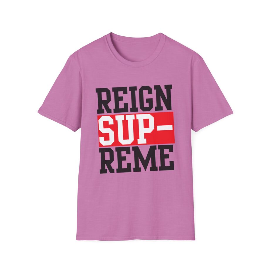 Reign Supreme Slant Logo Unisex Softstyle T-Shirt