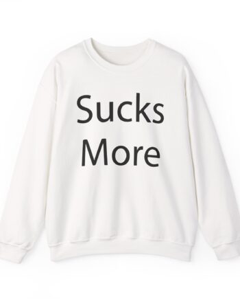 Hamzah Sucks More Tee Unisex Heavy Blend Crewneck Sweatshirt