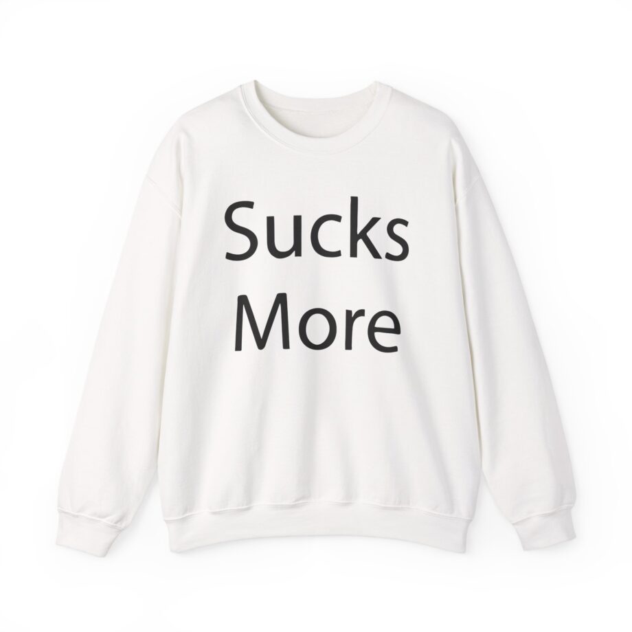 Hamzah Sucks More Tee Unisex Heavy Blend Crewneck Sweatshirt