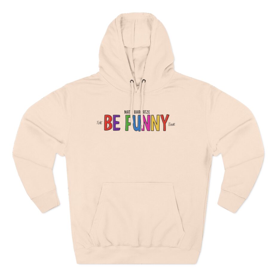 Nate Bargatze the Be Funny Tour Three-panel Fleece Hoodie