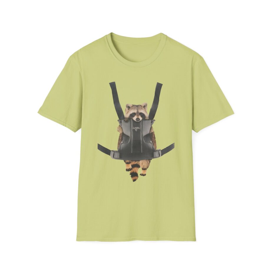 William Osman Raccoon Unisex Softstyle T-Shirt