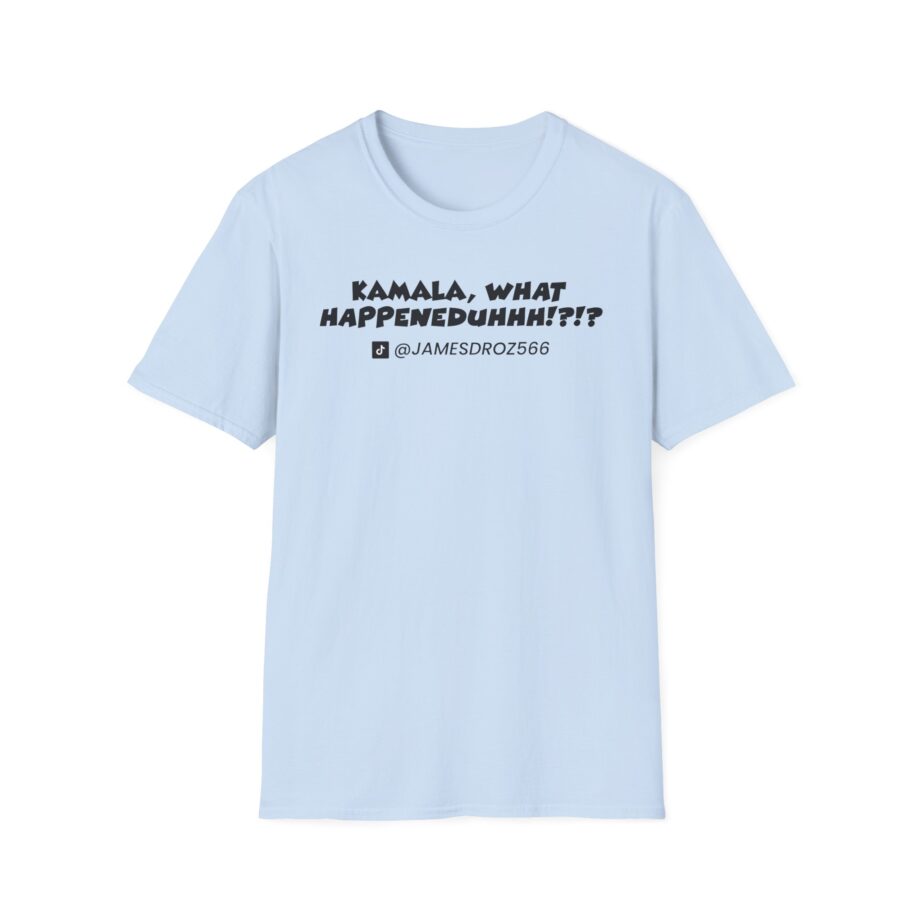 James Droz What Happeneduhhh Unisex Softstyle T-shirt