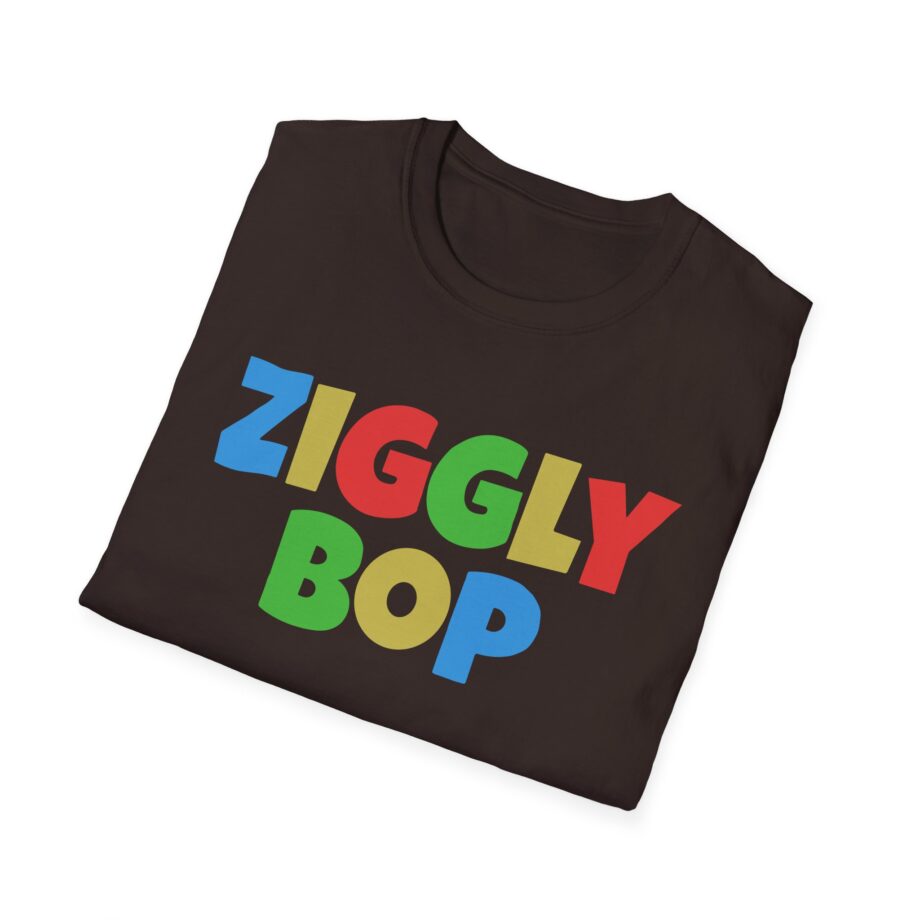 Daydrian Harding Colorful Ziggly Bop Unisex Softstyle T-shirt
