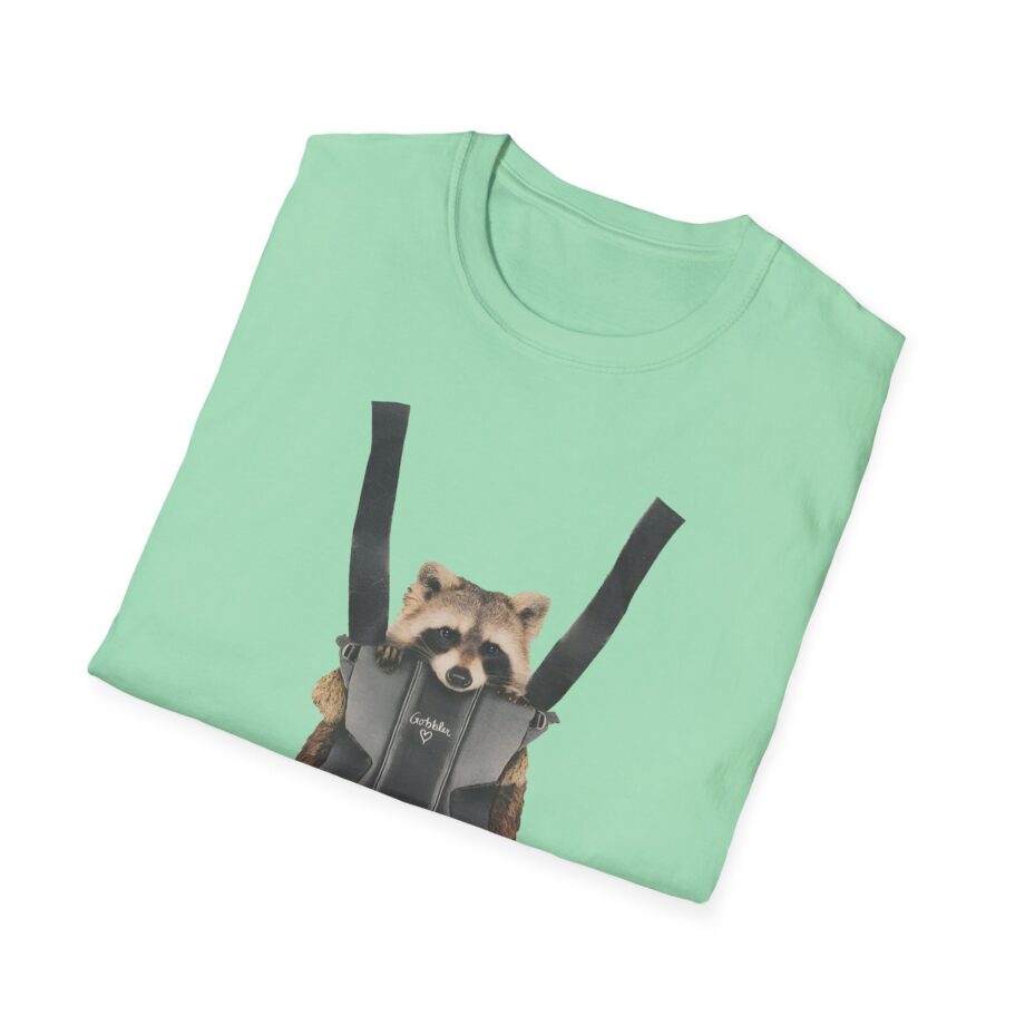 William Osman Raccoon Unisex Softstyle T-Shirt
