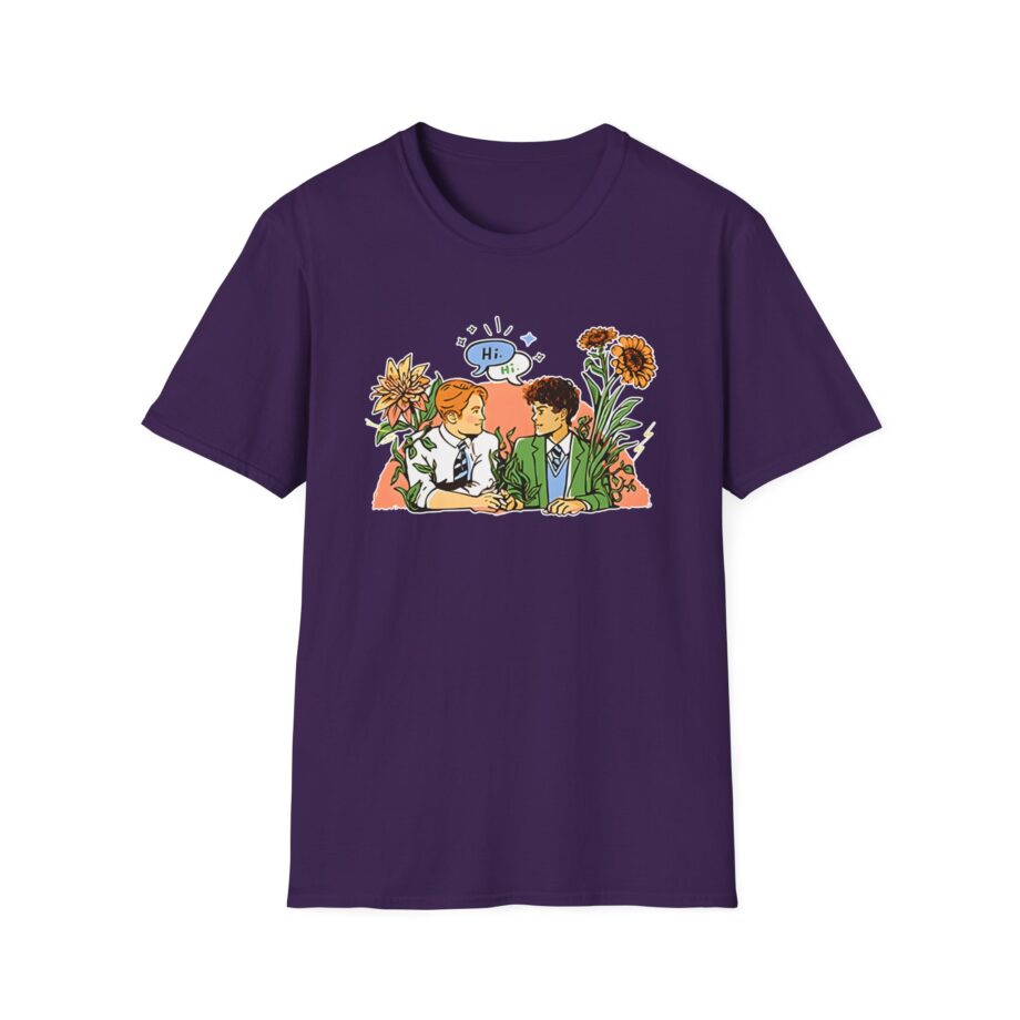 Heartstopper Nick & Charlie Unisex Softstyle T-Shirt
