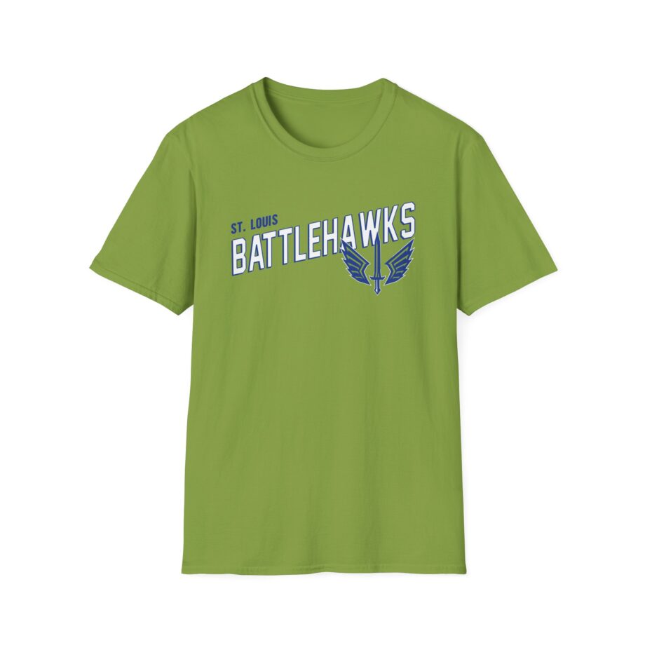 St. Louis Battlehawks 108 Stitches Tarc Merman  Unisex Softstyle T-Shirt
