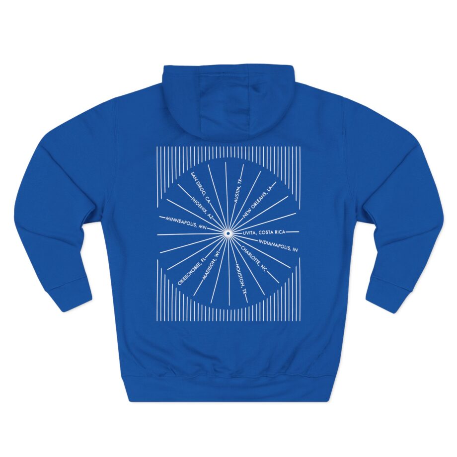 Rufus Du Sol Three-Panel Fleece Hoodie