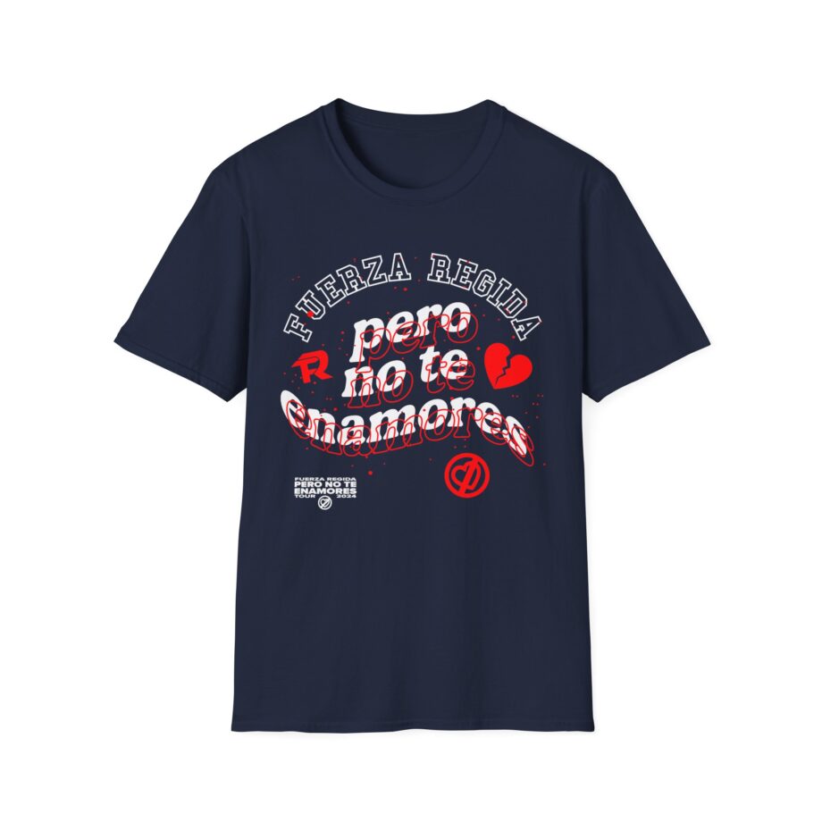 Fuerza Regida Broken Heart Unisex Softstyle T-shirt