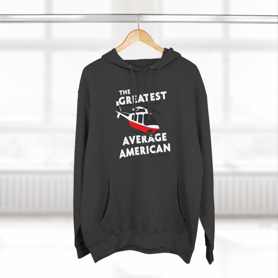 The Greatest Average American Nate Bargatze Three-panel Fleece Hoodie