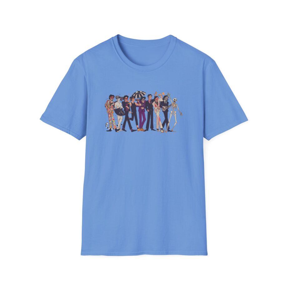 Will Wood Death of the Author Unisex Softstyle T-shirt