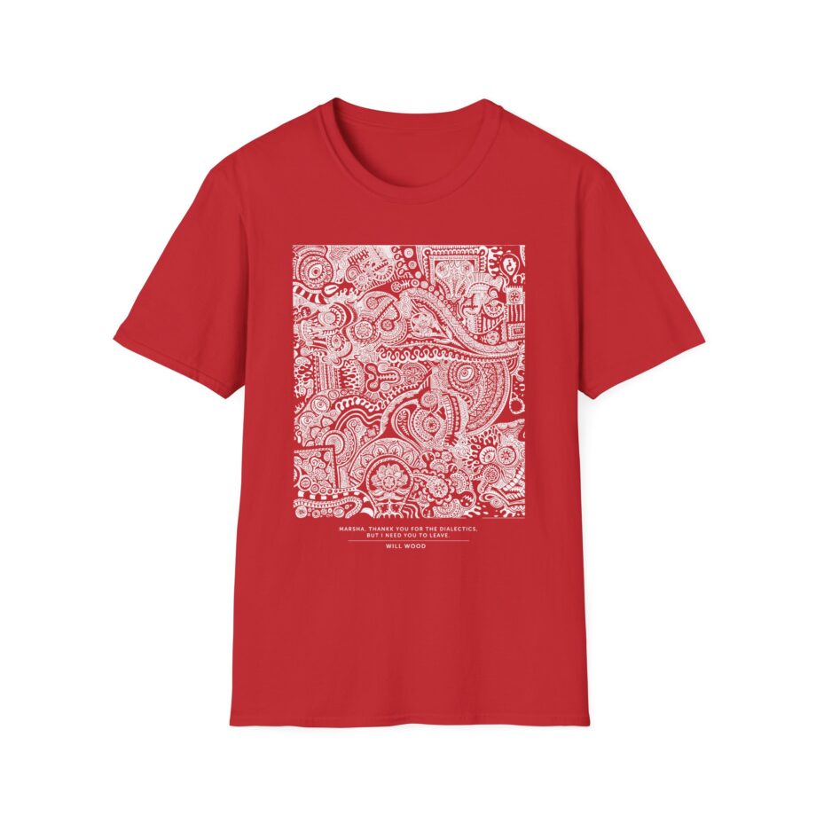 Will Wood Marsha, Thankk You Unisex Softstyle T-shirt